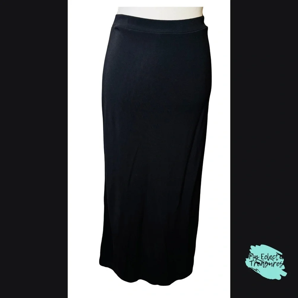 George Black Maxi Pencil Skirt for Work - Picture 1 of 7